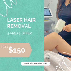 4 AREAS OFERTA DE LASER OFERTA DE LASER EDYN MED SPA